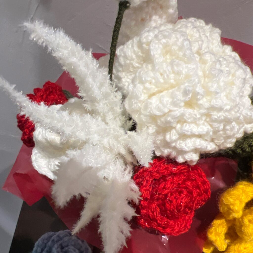 Red bouquet by Brook